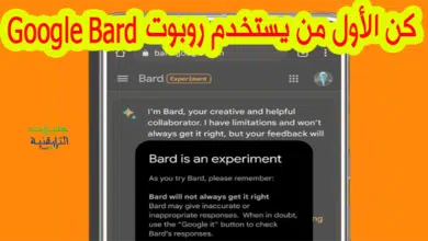 كيفية استخدام روبوت الدردشة جوجل بارد