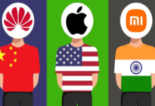 خريطة توضح لك شركات الهواتف الأكثرانتشارا في كل دولة حول العالم .