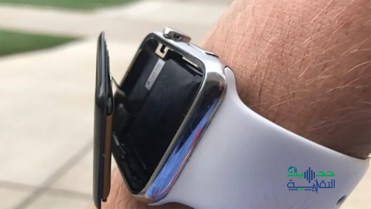 انتفاخ بطاريات Apple Watch