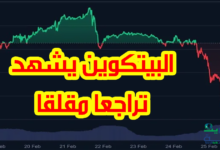 تراجع البيتكوين