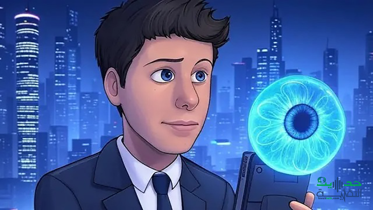 شبكة اجتماعية تتطلب مسح قزحية العين