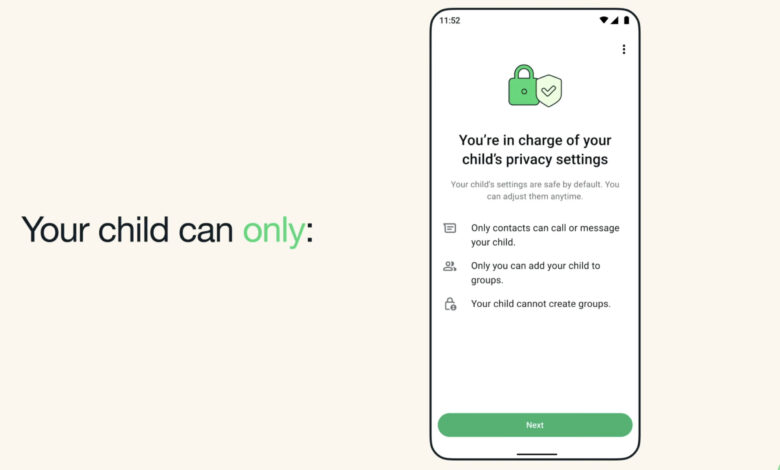 How to create a secure WhatsApp account for children