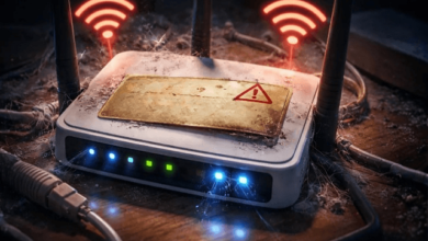 تاريخ انتهاء صلاحية الراوتر