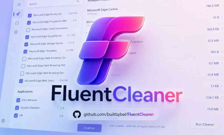 برنامج FluentCleaner